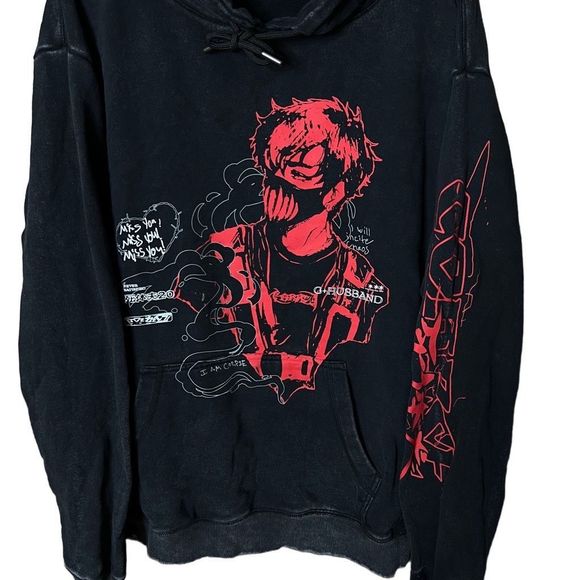 Corpse Husband Miss You Hoodie 2XL - Picture 2 of 4